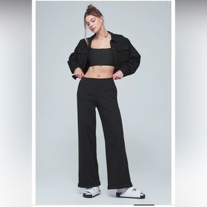 Alo Yoga High-Waist Trouser Wide Leg Pant